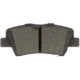 Purchase Top-Quality BOSCH - BE1813H - Rear Ceramic Pads pa5