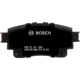 Purchase Top-Quality BOSCH - BE2183H - Rear Ceramic Pads pa2