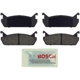 Purchase Top-Quality BOSCH - BE458 - Rear Ceramic Pads pa2