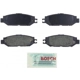 Purchase Top-Quality Rear Ceramic Pads by BOSCH - BE613 pa7