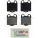 Purchase Top-Quality Rear Ceramic Pads by BOSCH - BE771 pa2