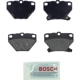 Purchase Top-Quality Plaquette arrière en céramique par BOSCH - BE823 pa1