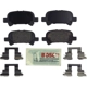 Purchase Top-Quality BOSCH - BE828H - Rear Ceramic Pads pa1