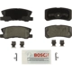 Purchase Top-Quality BOSCH - BE868H - Rear Ceramic Pads pa1