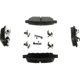 Purchase Top-Quality BRAKEBEST - SC1037 - Rear Ceramic Brake Pads pa5