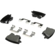 Purchase Top-Quality BRAKEBEST - SC1057 - Rear Ceramic Pads pa1