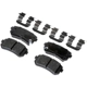 Purchase Top-Quality BRAKEBEST - SC1157 - Rear Ceramic Brake Pads pa1