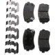 Purchase Top-Quality BRAKEBEST - SC1157 - Rear Ceramic Brake Pads pa2