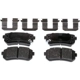 Purchase Top-Quality BRAKEBEST - SC1157 - Rear Ceramic Brake Pads pa4