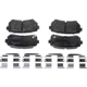 Purchase Top-Quality BRAKEBEST - SC1157 - Rear Ceramic Brake Pads pa5