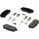 Purchase Top-Quality BRAKEBEST - SC1281 - Rear Ceramic Pads pa5