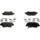 Purchase Top-Quality BRAKEBEST - SC1313 - Rear Ceramic Pads pa5