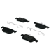 Purchase Top-Quality BRAKEBEST - SC1833B - Rear Ceramic Brake Pads pa1