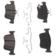 Purchase Top-Quality BRAKEBEST - SC1878 - Rear Ceramic Pads pa4
