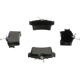 Purchase Top-Quality BRAKEBEST - SC627 - Rear Ceramic Brake Pads pa2