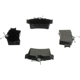 Purchase Top-Quality BRAKEBEST - SC627 - Rear Ceramic Brake Pads pa4