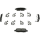 Purchase Top-Quality BRAKEBEST - SC905 - Rear Ceramic Brake Pads pa4