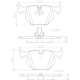 Purchase Top-Quality Rear Ceramic Pads by BREMBO - P06020N pa2