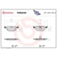 Purchase Top-Quality Rear Ceramic Pads by BREMBO - P06023N pa2