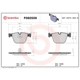 Purchase Top-Quality Rear Ceramic Pads by BREMBO - P06050N pa3