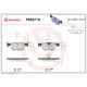 Purchase Top-Quality Rear Ceramic Pads by BREMBO - P06071N pa2