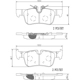 Purchase Top-Quality Rear Ceramic Pads by BREMBO - P06094N pa3