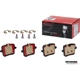 Purchase Top-Quality Rear Ceramic Pads by BREMBO - P06109N pa1