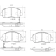 Purchase Top-Quality Rear Ceramic Pads by BREMBO - P09017N pa4
