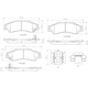 Purchase Top-Quality Rear Ceramic Pads by BREMBO - P10002N pa3