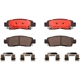 Purchase Top-Quality Rear Ceramic Pads by BREMBO - P10010N pa1