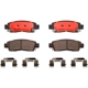 Purchase Top-Quality Rear Ceramic Pads by BREMBO - P10010N pa2