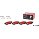 Purchase Top-Quality Rear Ceramic Pads by BREMBO - P10010N pa3