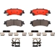 Purchase Top-Quality Rear Ceramic Pads by BREMBO - P10028N pa2