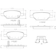 Purchase Top-Quality Rear Ceramic Pads by BREMBO - P10031N pa4