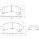 Purchase Top-Quality Rear Ceramic Pads by BREMBO - P10048N pa3