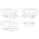 Purchase Top-Quality Rear Ceramic Pads by BREMBO - P10068N pa3