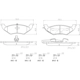 Purchase Top-Quality Rear Ceramic Pads by BREMBO - P11027N pa2