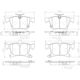 Purchase Top-Quality Rear Ceramic Pads by BREMBO - P11043N pa4