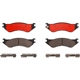 Purchase Top-Quality Rear Ceramic Pads by BREMBO - P18023N pa1