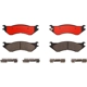 Purchase Top-Quality Rear Ceramic Pads by BREMBO - P18023N pa2