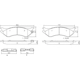 Purchase Top-Quality Rear Ceramic Pads by BREMBO - P18023N pa3