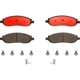 Purchase Top-Quality Rear Ceramic Pads by BREMBO - P24118N pa2