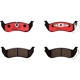 Purchase Top-Quality Rear Ceramic Pads by BREMBO - P24137N pa1
