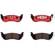 Purchase Top-Quality Rear Ceramic Pads by BREMBO - P24137N pa2