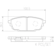 Purchase Top-Quality Rear Ceramic Pads by BREMBO - P24142N pa2