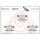 Purchase Top-Quality Rear Ceramic Pads by BREMBO - P24217N pa3