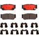 Purchase Top-Quality Rear Ceramic Pads by BREMBO - P30049N pa2