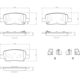 Purchase Top-Quality Rear Ceramic Pads by BREMBO - P30141N pa1
