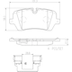Purchase Top-Quality Rear Ceramic Pads by BREMBO - P44021N pa2