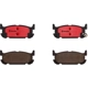 Purchase Top-Quality Rear Ceramic Pads by BREMBO - P49031N pa2
